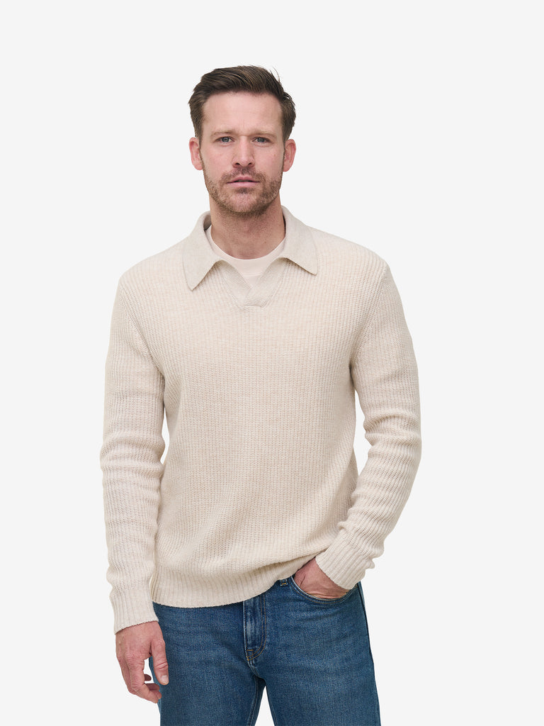 Moonbeam Sand Parker Poloshirt