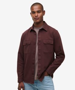 Dark Mauve Ohio Overshirt