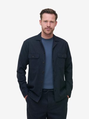 Blue Jason Overshirt
