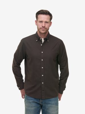 Dark Brown Maytown Shirt