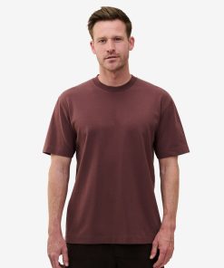 Dark Mauve Moon Interlock T-shirt