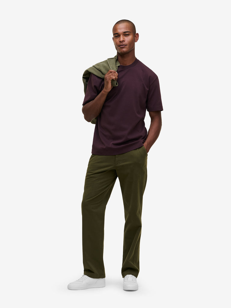 Fudge Brown Moon Interlock T-shirt - Image 2