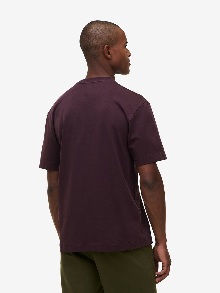 Fudge Brown Moon Interlock T-shirt - Image 3