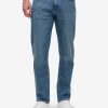 Light Mid Blue Yamane Tapered Jeans