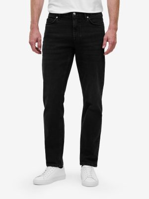 Black Yamane Tapered Jeans