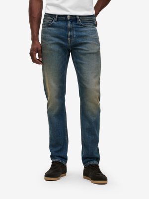 Vintage Blue Tint Yamane Tapered Jeans