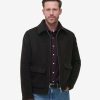 Dark Brown Bomber Jacket