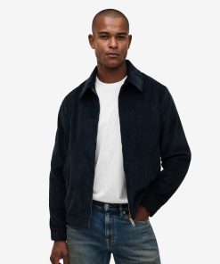 Navy Bomber Jacket