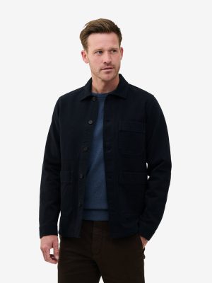 Navy Worker Jacket